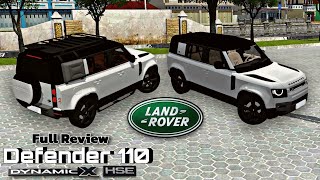 MOD BUSSID  Land Rover Defender 110 XDynamic HSE by Ocelot BUSSID Mods Full Review [upl. by Weathers]