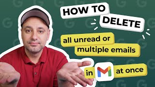 How to delete all or multiple emails in Gmail at once [upl. by Mitchiner]