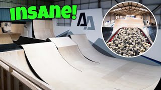 Riding The Worlds Biggest Indoor Skatepark [upl. by Coady]