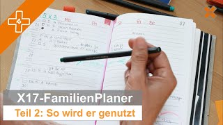 X17  FamilienPlanerPaket Wie ich den Famlienplaner nutze [upl. by Kaila658]