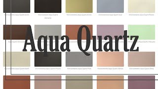 Application Tutorial AQUA QUARTZ [upl. by Hgielrebmik]