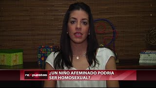 ¿Un niño afeminado podría ser homosexual [upl. by Hett]