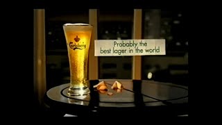 Carlsberg advert – Carlsberg don’t do takeaways  UK December 2004 VHS capture [upl. by Padraig]