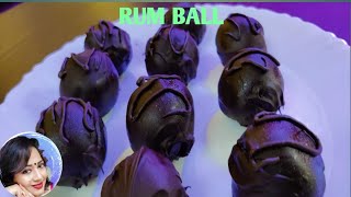 Rum balls Chocolate rum ball Sutapar eatery [upl. by Desai664]