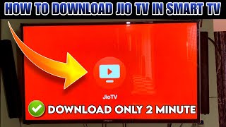 jio tv on android tv  how to download jio tv on android tv  smart tv me jio tv kaise chalaye [upl. by Pyne]