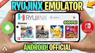 🔥 TESTING RYUJINX EMULATOR ANDROID OFFICIAL WITH GAMEPLAY  NINTENDO SWITCH EMULATOR [upl. by Benji]