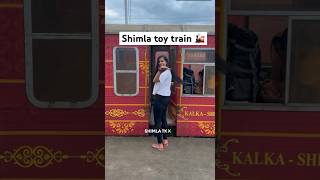 Shimla toy train journey 🚂shimla tour plan mini vlogflight to train journey shimla vlog [upl. by Rexfourd70]