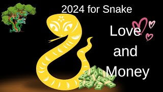 Snake – Chinese astrology 2024 Love and Money Predictions [upl. by Botti]