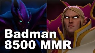 World First 8500 MMR  Badman Spectre vs w33 and EE Dota 2 [upl. by Hadeehuat]