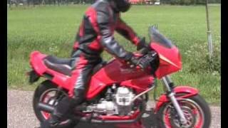 Moto Guzzi V35 Imola II sprints and driveby [upl. by Carmelita438]