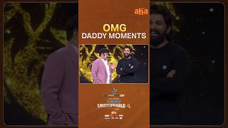 It’s not just on screen AlluArjunonline has had his share of OMG Daddy moments in real life too ❤️ [upl. by Mirak]