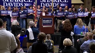 Work hard and persevere US Rep Sharice Davids wins reelection [upl. by Bores194]