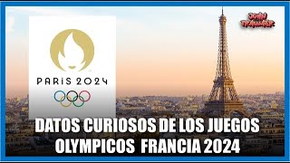 Datos curiosos de las olimpiadas de Francia 2024 [upl. by Mullen491]