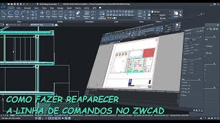 Como fazer reaparecer a linha de comandos no ZWCAD Software CAD compatível com o formato DWG [upl. by Jeniffer218]