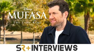 Mufasas Billy Eichner On Improvising With Seth Rogen amp Children Being Devastated By The Lion King [upl. by Oz]