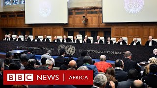 Day 2 ICJ genocide hearing against Israel  BBC Africa [upl. by Yelsnya917]