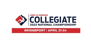 2022 Collegiate National Championship  Lead Finals [upl. by Orecic188]