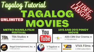 Saan pwede manood ng TAGALOG MOVIES na LIBRE [upl. by Phillane]