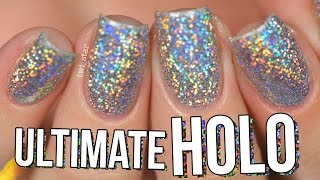 Ultimate HOLO Glitter Nails Burnishing Technique  NO Gel  TWISTAR [upl. by Leia]