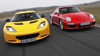 Lotus Evora S vs Porsche 911  Eine ganz enge Kiste [upl. by Julie]