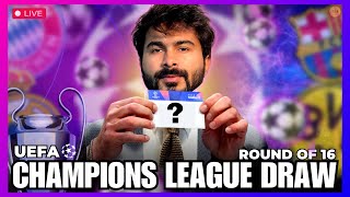 UEFA Champions League RO 16 Draws LIVE Reaction amp Analysis  UCL 2324 [upl. by Barram]