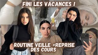 VEILLE  JOUR DE REPRISE  FINI LES VACANCES ON REPREND LE CHEMIN DE L’ÉCOLE 😩 [upl. by Aivata]