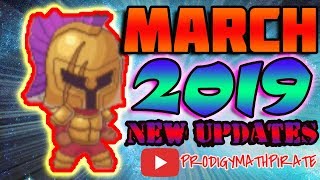 NEW MARCH 2019 MEMBERSHIP BOX amp SPARTAN ARENA IS BACK New Update  Prodigy Math Game [upl. by Ion102]