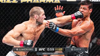 Sean Strickland vs Paulo Costa  FULL FIGHT RECAP [upl. by Hairaza]