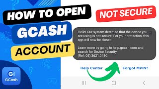 GCash Our system detected that your device is not secure Ref04 Ref05 Ref06  PROBLEM SOLVED [upl. by Meldon]