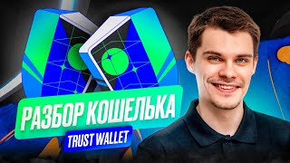 Разбор кошелька Trust Wallet  Полная инструкция для новичка [upl. by Knox377]