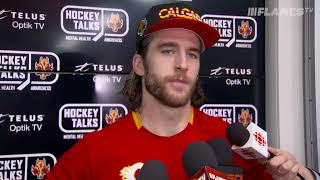 PostGame  Hanifin  230124 [upl. by Arundell327]