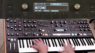 Moog Muse 9 Selected Patch Demos [upl. by Roselani]