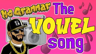 The Vowel Song  MC Grammar 🎤  Educational Rap Songs for Kids 🎵 [upl. by Malinowski]