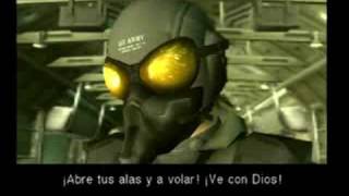 Metal Gear Solid 3 Snake Eater Intro salto HALO parte 1 [upl. by Lowney]