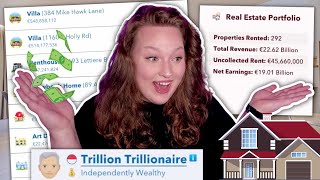 BECOMING A TRILLIONAIRE ONLY USING THE LANDLORD EXPANSION PACK IN BITLIFE [upl. by Hidie]