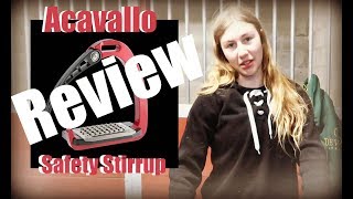 ACAVALLO SAFETY STIRRUP REVIEW [upl. by Aihtenak]