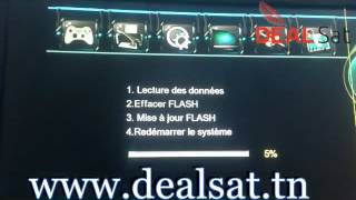 tuto installtion softwareliste des chaines SAMSAT 1300 HD MINI [upl. by Eidnalem870]