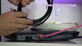 Inbetriebnahme  Installation Telekom Media Receiver 401 MR401 [upl. by Littell]