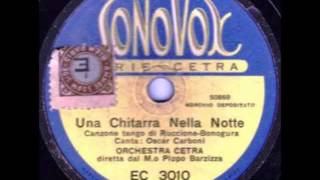 Oscar Carboni  Una chitarra nella notte con testo [upl. by Linskey]