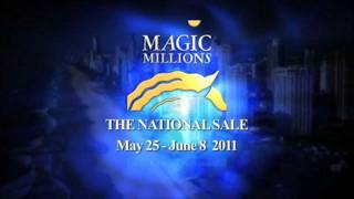 Magic Millions TV Commercial Music Track [upl. by Htomit340]