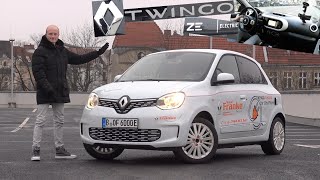 Der neue Renault Twingo Electric im Test  Gut und Günstig als EAuto Review Fahrbericht CityTest [upl. by Martynne]