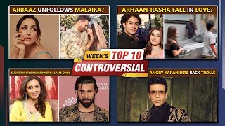 MalaikaArjun Breakup Karan Johar Gets Angry RashaArhaan Fall In Love  Top 10 News [upl. by Yrot435]