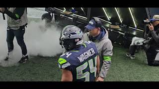 Seahawks Player Intro vs Washington Commanders [upl. by Aurelius]