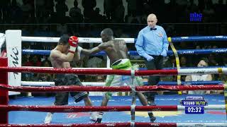 Nghitumbwa beats Chinas Wang in WBO Super Bantamweight title [upl. by Marie-Ann]