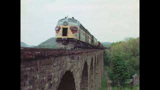 Erie Lackawanna Interludes 1969 to the beginning of Conrail [upl. by Elyag]