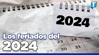 Atención Estos son los DÍAS FERIADOS de 2024 en México [upl. by Yeliw]