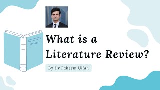 What is a Literature Review [upl. by Pricilla]