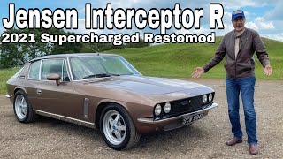 JIA Jensen FF R Restomod review 180mph 36secs 060 amp 4WD This Interceptor is a monster [upl. by Arrek287]