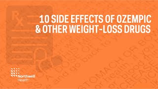 10 side effects of Ozempic and other weightloss drugs [upl. by Ahsemak486]