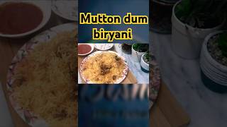 Easy and Best Mutton Biryani Recipe Simple Mutton Biryani For Beginners ytshorts shortsfeed [upl. by Sapphera845]